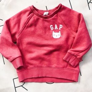Girls GAP Pink Sweatshirt